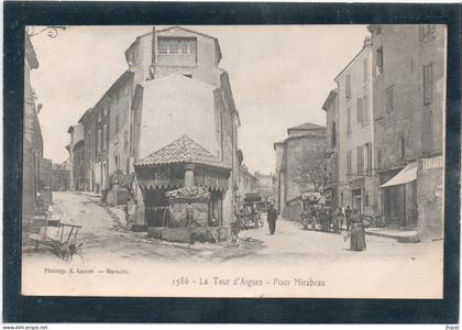 84 VAUCLUSE - LA TOUR D'AIGUES Place Mirabeau