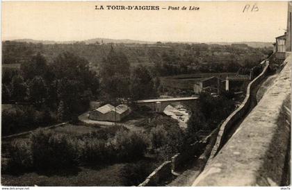 CPA La TOUR-d'AIGUES - Pont de Leze (511742)