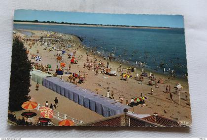 Cpm 1970, la Tranche sur mer, la plage, au fond la Grière plage, Vendée 85