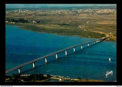 17 - La Tremblade - Le Nouveau Pont sur la Seudre qui relie La Tremblade à Marennes - Vue aérienne - CPM - Voir Scans Re