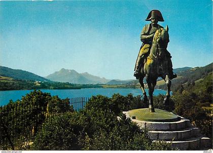 38 - Laffrey - La Statue de Napoléon (par Frémiet) au Lac de Laffrey  - Carte Neuve - CPM - Voir Scans Recto-Verso