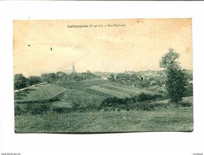 CP -LAFRANCAISE (82) VUE GENERALE