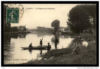 77 Lagny-sur-Marne peche a la ligne marne D77D K77243K C77243C RH086398