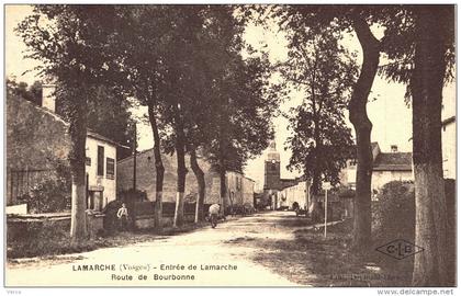 Carte Postale Ancienne de LAMARCHE