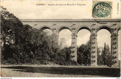 CPA LAMBESC Aqueduc du Canal de Marseille a Valmousse (1291366)