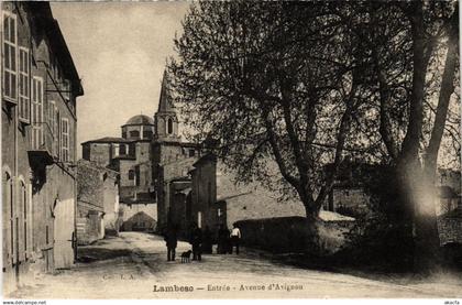 CPA LAMBESC Entree - Avenue d'Avignon (1290299)