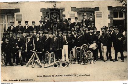 CPA Union Musicale de LAMOTTE-BEUVRON (193437)