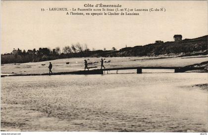 CPA LANCIEUX La Passarelle Entre Saint-Briac et Lancieux (1166100)