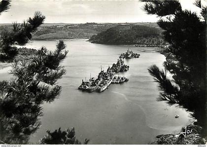 29 - Landevennec - Le passage de Térenez, vu de Landévennec - Bateaux - CPSM grand format - Voir Scans Recto-Verso