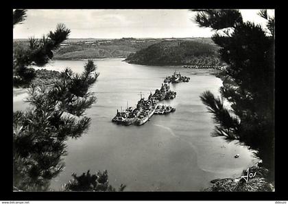 29 - Landevennec - Le passage de Térenez, vu de Landévennec - Bateaux - CPSM grand format - Voir Scans Recto-Verso