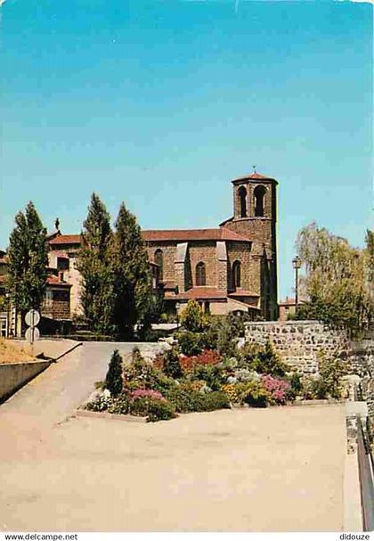 43 - Langeac - L'Eglise - Flamme Postale - CPM - Voir Scans Recto-Verso