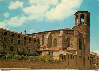 43 - Langeac - L'Eglise - Flamme Postale - CPM - Voir Scans Recto-Verso