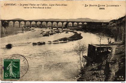 CPA Langeac Le Viaduc sur Allier (1279633)