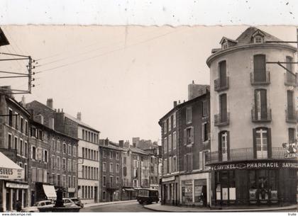 LANGOGNE BOULEVARD DE GAULLE CAMION SUZE "PHARMARCIE C. SAVINEL "