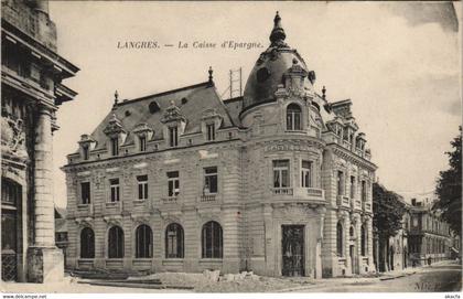 CPA LANGRES La Caisse (805405)