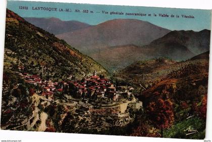 CPA LANTOSQUE - Vue générale panoramique et la Vallée de la VÉSUBIE (164332)