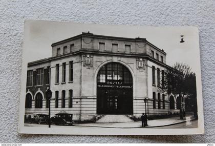 Cpsm 1950, Laon, la poste, Aisne 02