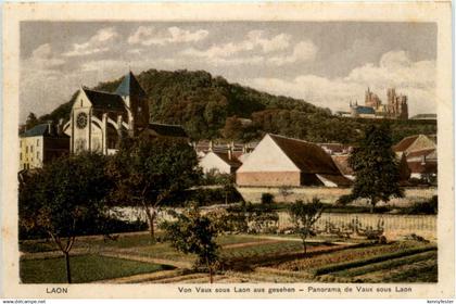 Laon - Von Vaux sous Laon aus gesehen