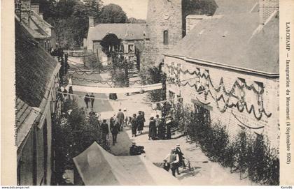 larchamp * inauguration du monument aux morts le 4 septembre 1921 * villageois