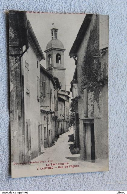 Lautrec, rue de l'église, Tarn 81