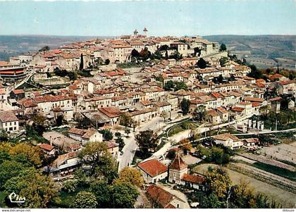 82 - Lauzerte - Vue Générale aérienne - CPM - Voir Scans Recto-Verso