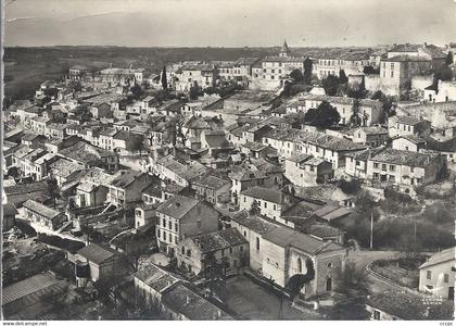 CPSM Lauzerte Vue générale Le Haut de la Ville