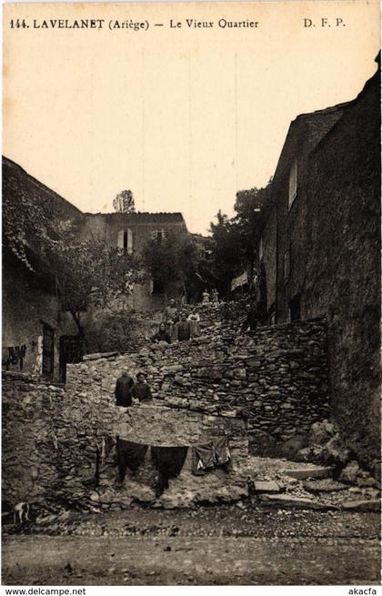 CPA LAVELANET Le Vieux Quartier Ariege (101536)