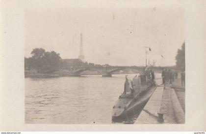 CPA( carte photo)  PARIS  ( parfait etat ) (b.bur theme))