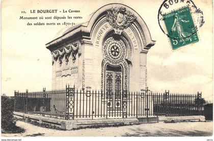 Carte POSTALE Ancienne de  LE BOURGET - Le Caveau