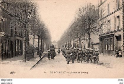 CPA 93 LE BOURGET avenue de Drancy