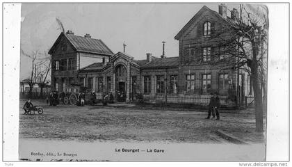 LE BOURGET LA GARE (CARTE GLACEE)