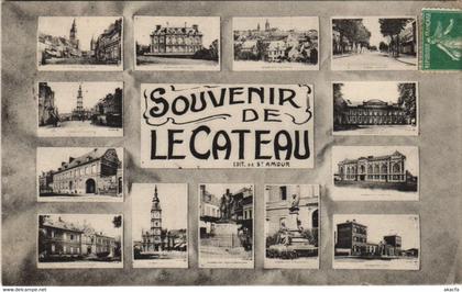 CPA Souvenir de LE CATEAU (136358)