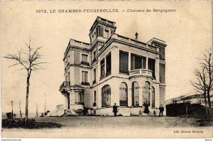 CPA Le Chambon-Feugerolles Chateau de Bergognon (1279601)