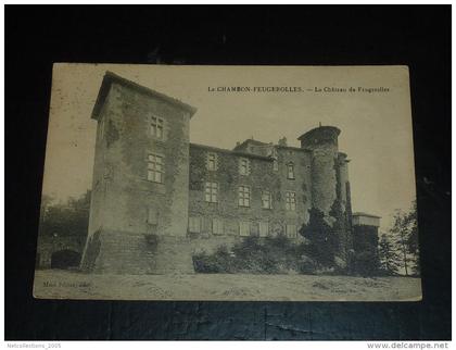 LE CHAMBON-FEUGEROLLES - LE CHATEAU DE FEUGEROLLES - 42 LOIRE (Q)