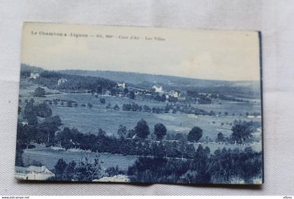 Le Chambon sur Lignon, les villas, Haute Loire 43