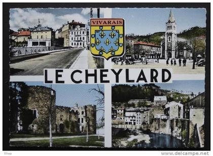 07 Le Cheylard multi vue blason    D07D  C07064C RH024413