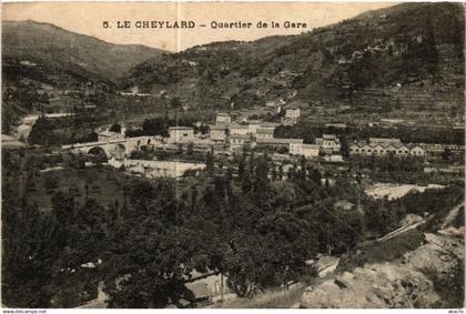 CPA Le CHEYLARD - Quartier de la Gare (484904)