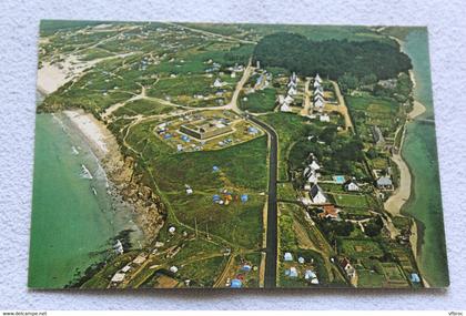 Cpm, le Conquet, plage des Blancs et vue générale, Finistère 29