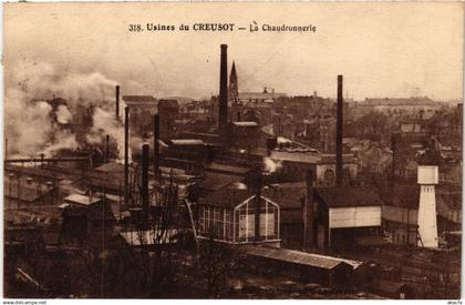 CPA LE CREUSOT - Usines du Creusot - La Chaudronnerie (637455)