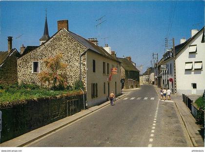 MAYENNE  LE GENEST SAINT ISLE rue de la gare (cpsm)