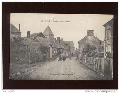 53 le horps route de champéon édit. grard , animée