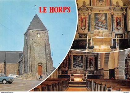 Le HORPS - Eglise romane construite aux environs du XIVe siècle