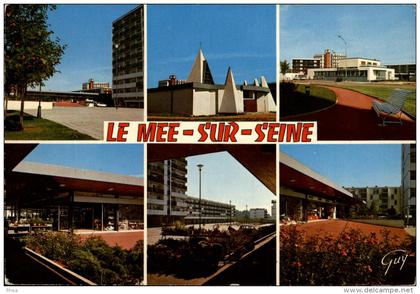 77 - LE MEE-SUR-SEINE - multi vues - cité - centre commercial