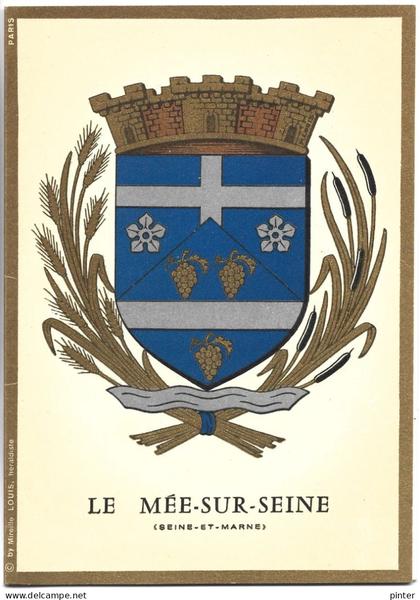 LE MEE SUR SEINE - Armoiries du Mée sur Seine - Blason