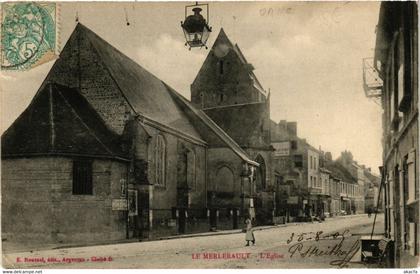 CPA AK Le MERLERAULT - L'Église (356606)