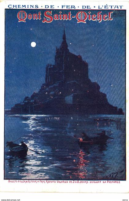 Carte postale ancienne de LE MONT SAINT MICHEL