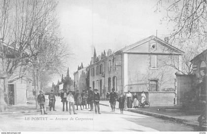 20-1844 : LE PONTET. AVENUE DE CARPENTRAS.