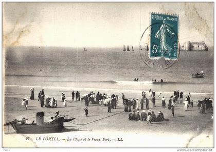 Carte Postale Ancienne de LE PORTEL