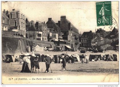 Carte Postale Ancienne de LE PORTEL