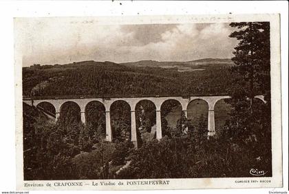 CPA carte postale -France-Craponne-sur-Arzon-Viaduc de Pontempeyrat-1946 VM22462